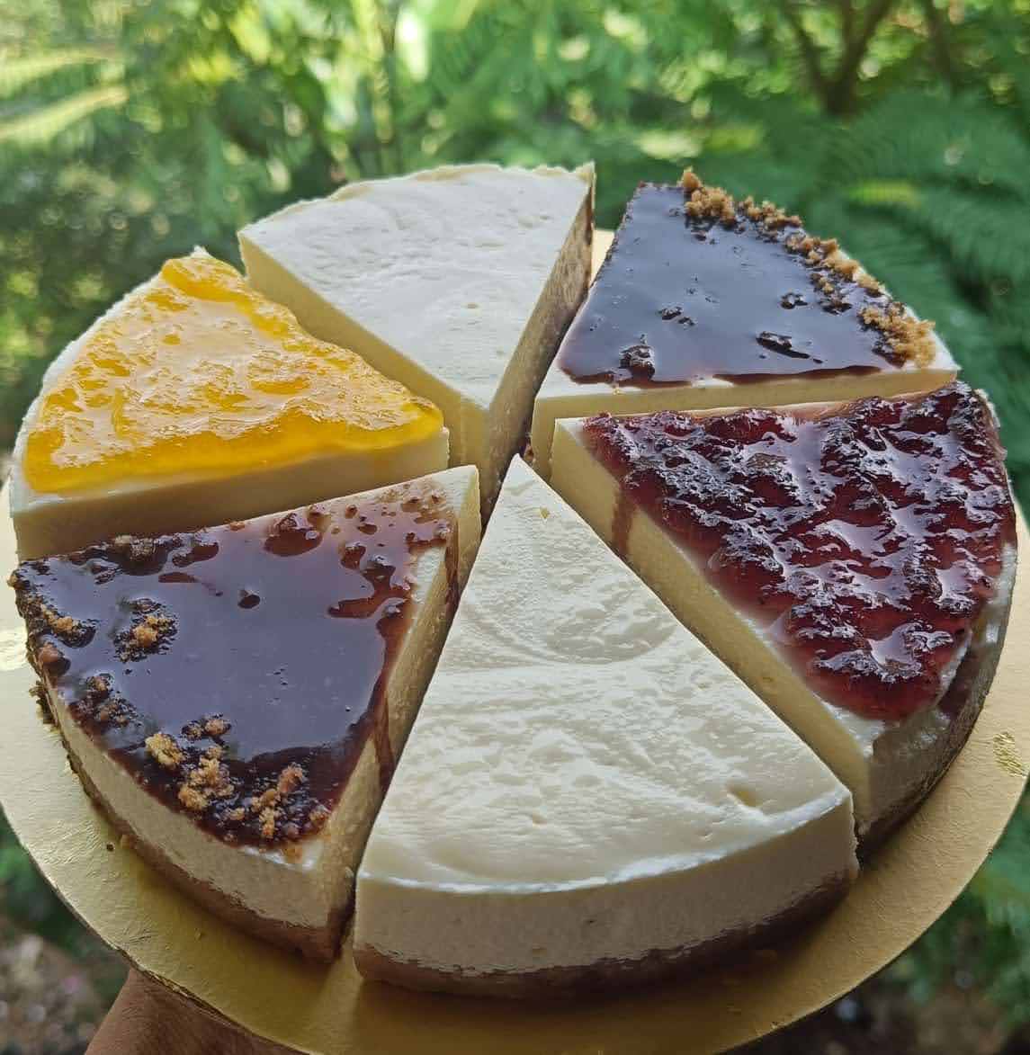 Mixed Berry Cheese Cake